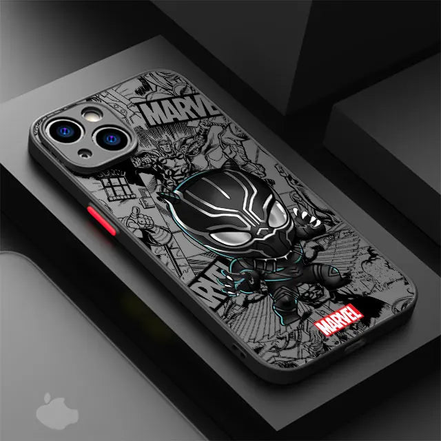 Marvel Groot Spiderman Case for iPhone SE 12 Mini 13 Pro Max 14 Plus XS X 15 11 XR 8 Shockproof